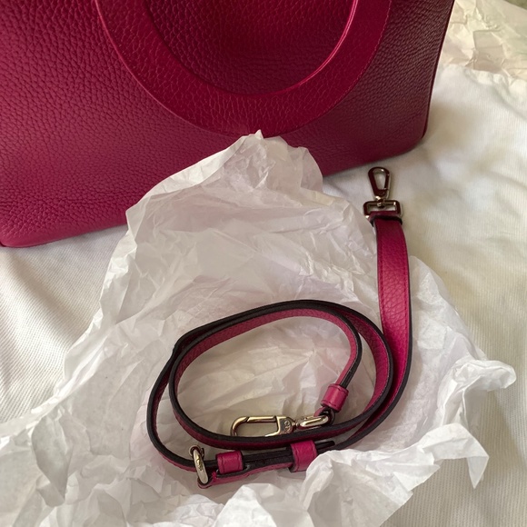 Christian Dior Pink/Magenta Lady Dior Bag Rare - Picture 9 of 11
